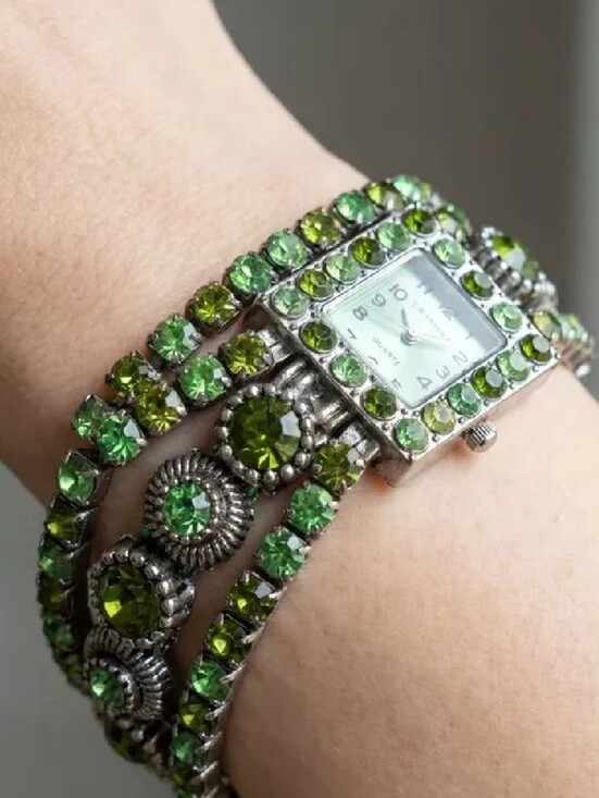 Kim Rogers Jewelry - NWT Womens Kim Rogers Rhinestone Watch